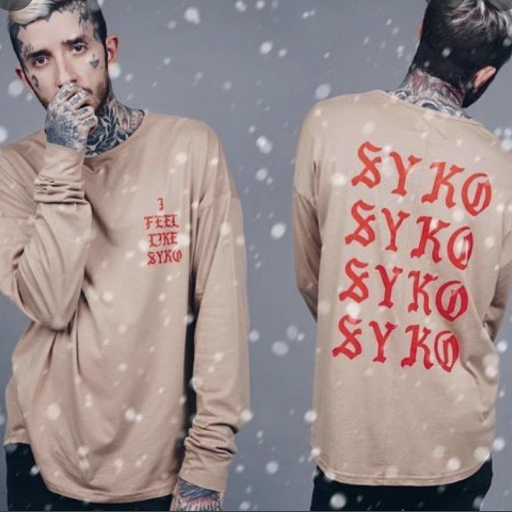 DROPDEAD 'I Feel Like SYKO' Long Sleeve Tee Shirt